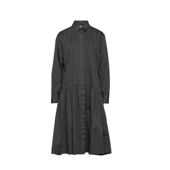 Caliban Gray Midi Dress US 6 - Picture 1 of 4